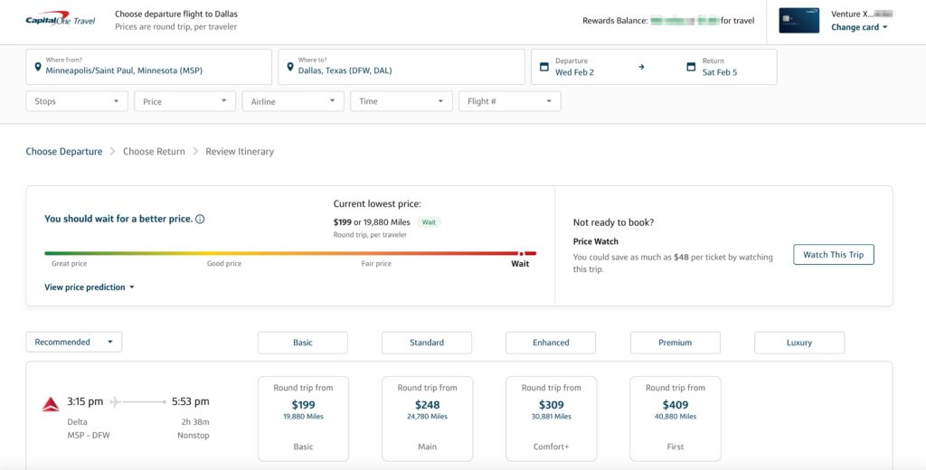 Capital One Travel Portal Guide