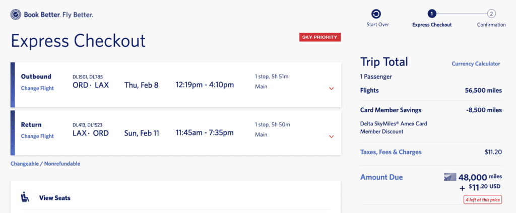 Delta Bonus Miles Offer: Spend $5,500+, get 5,500 Delta Miles, up to 3x