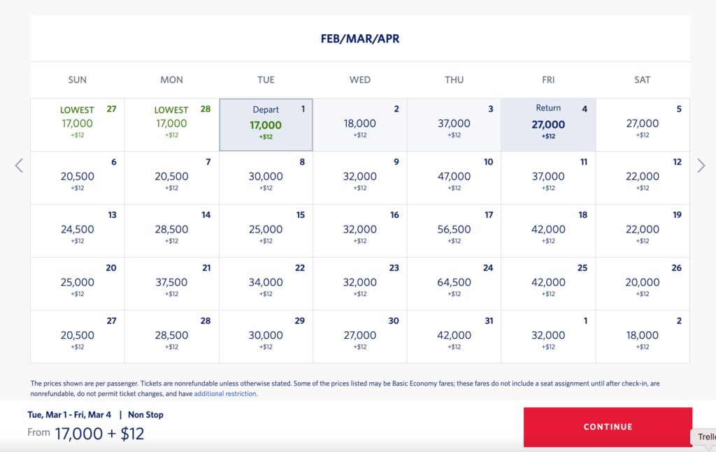 Delta Miles Calendar - Jeanetta T. Seder