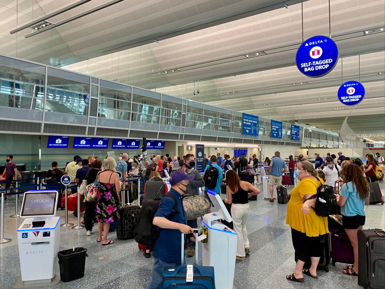 airport long lines