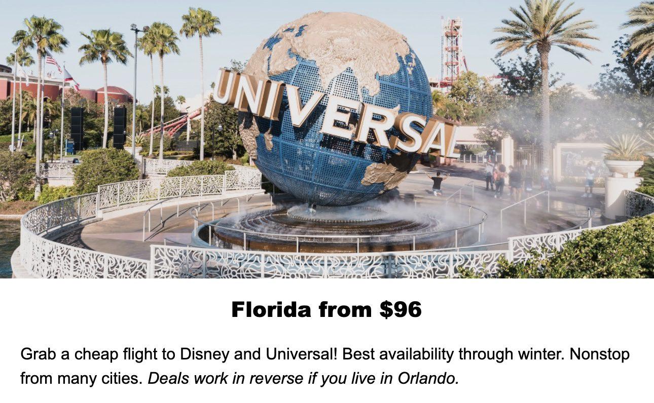 Cheap Flights to Florida orlando