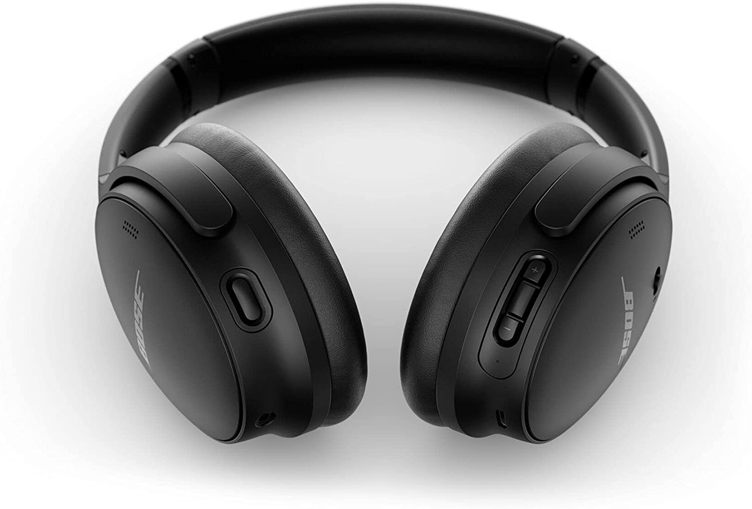 Bose QuietComfort - Headphones with mic - full size - Bluetooth - wireless,  wired - active noise canceling - 3.5 mm jack - black