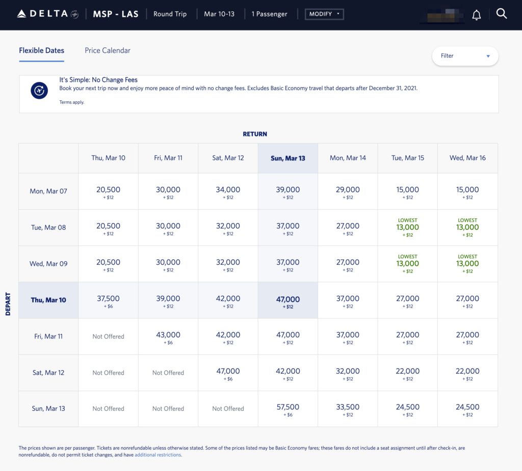 Delta Bonus Miles Offer: Spend $5,500+, get 5,500 Delta Miles, up to 3x