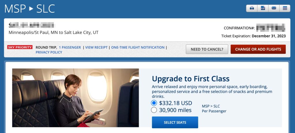 msp slc upgrade option