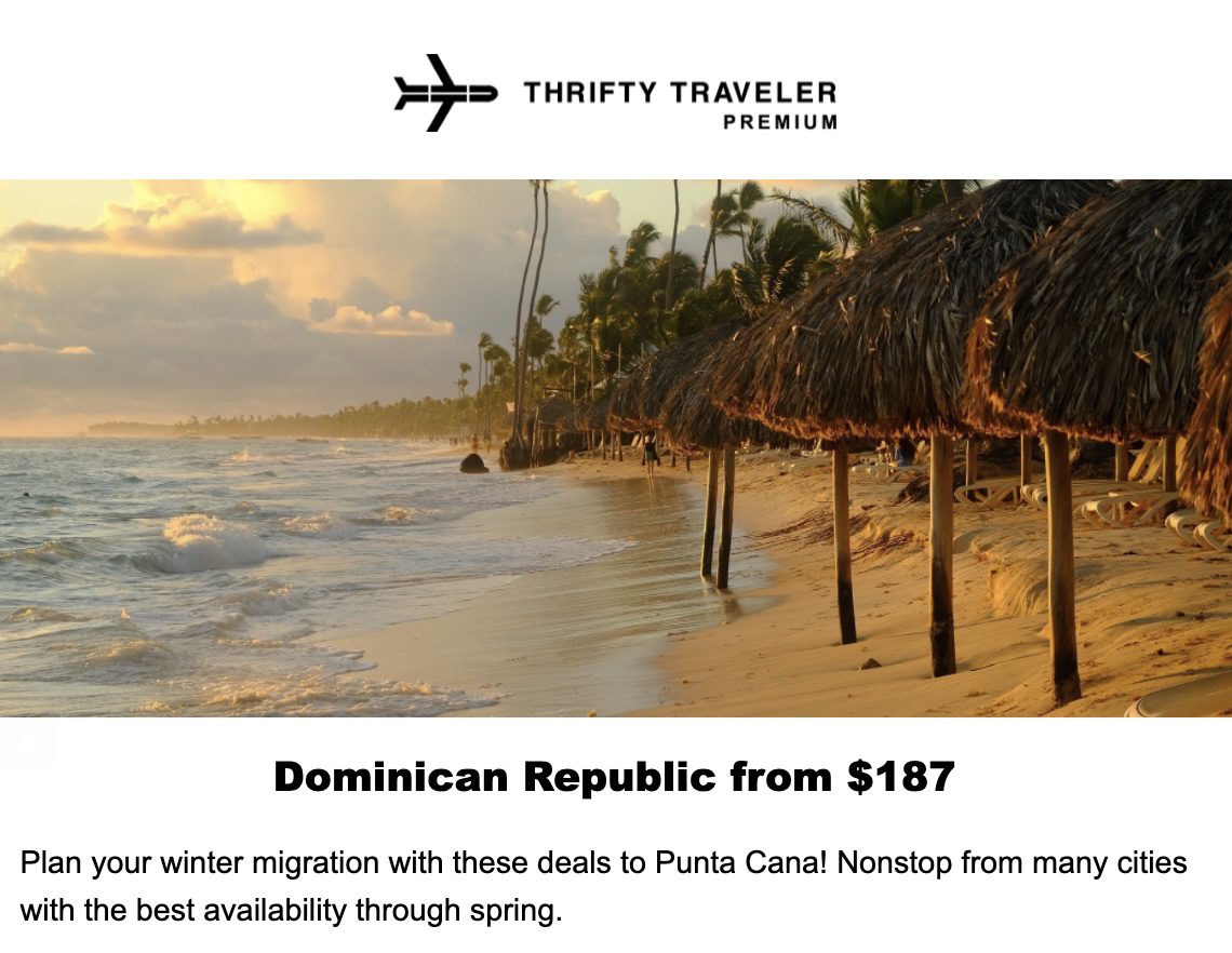 Cheap flights to the Dominican Republic