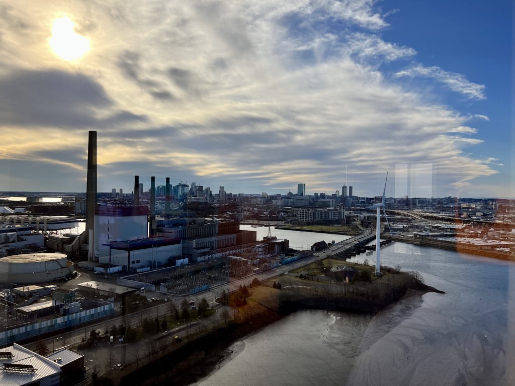 Encore Boston harbor view