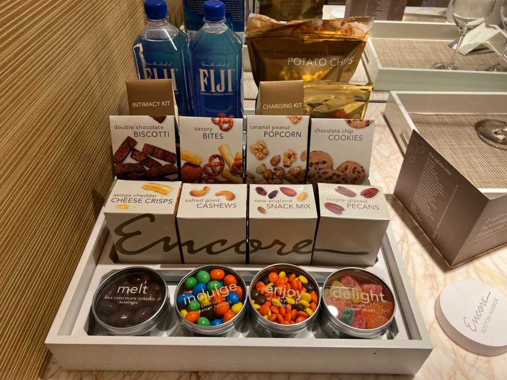 Encore Boston harbor snack bar