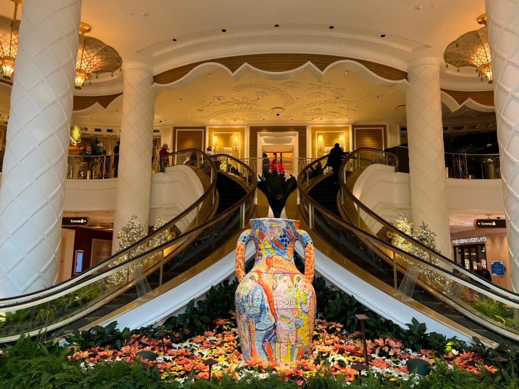 Encore Boston Harbor lobby