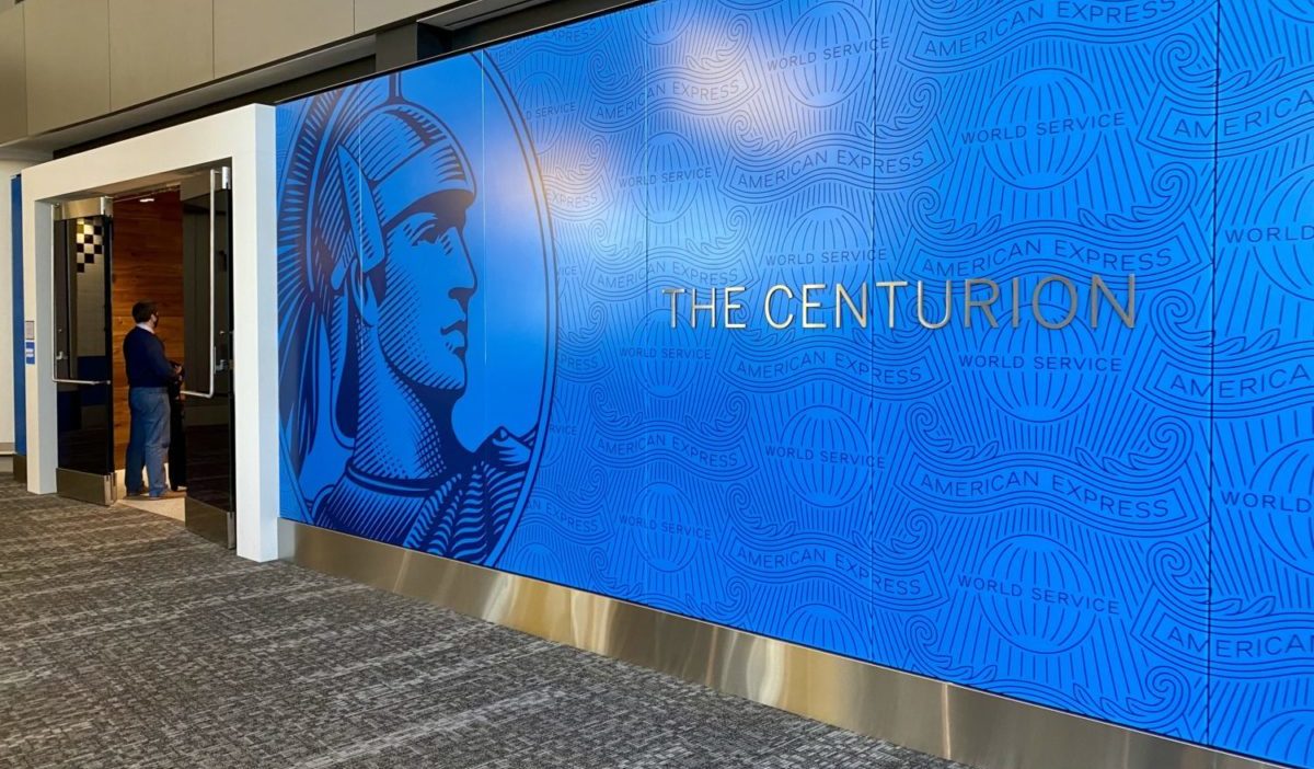 lga centurion lounge entrance
