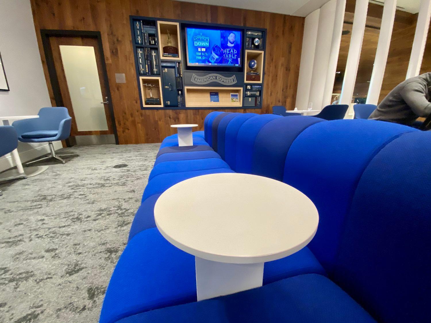 lga centurion lounge seating