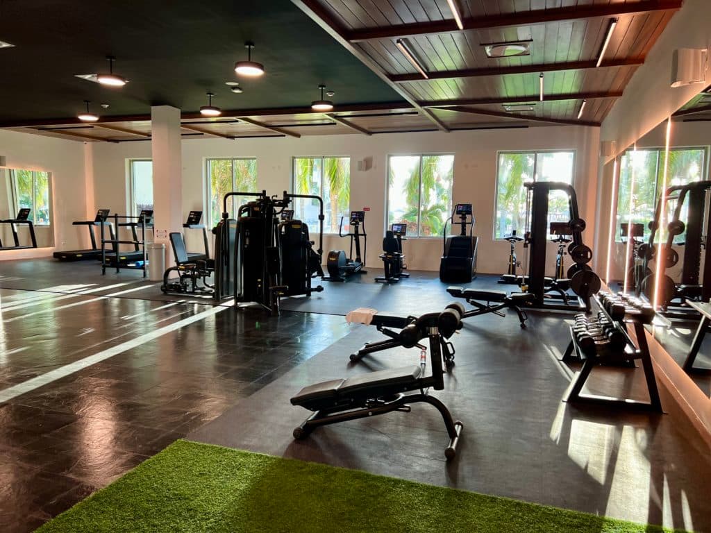 hyatt ziva riviera cancún gym