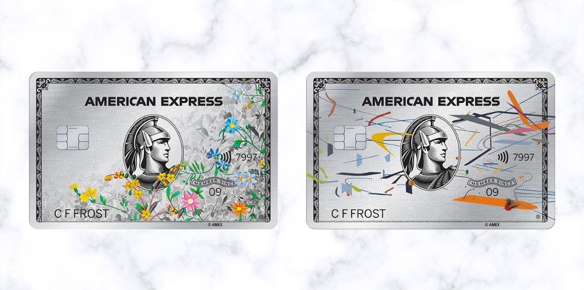 Platinum Card from American Express Artist Design