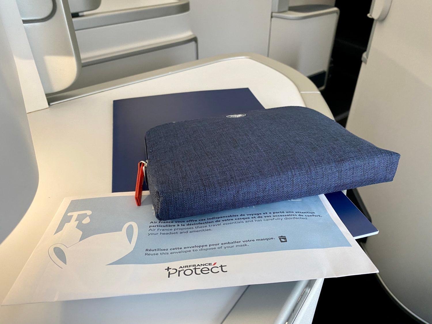 air france business class amenity kit