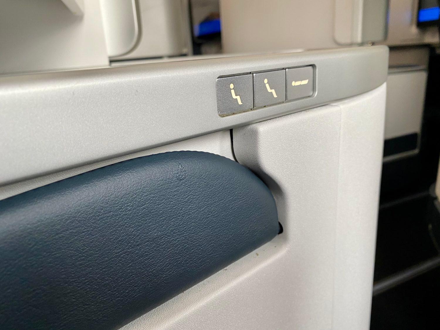 air france business class seat