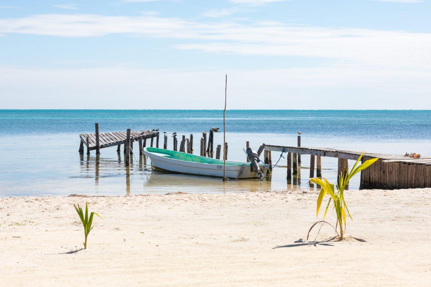 Boat in Belize