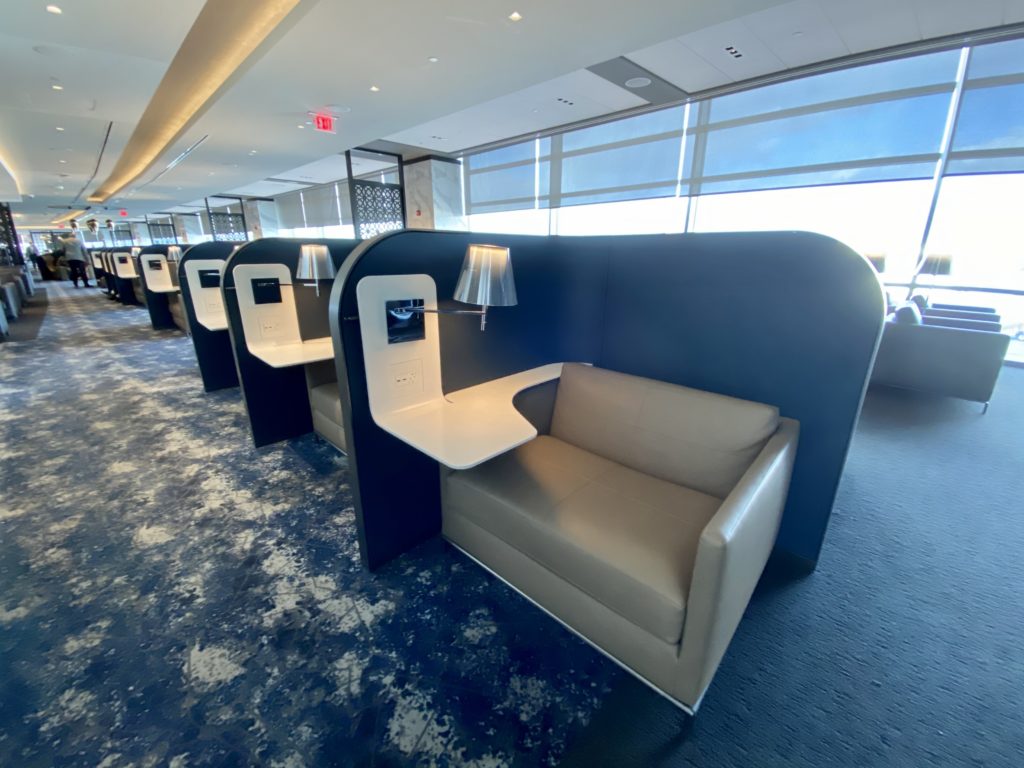 Review United Polaris Lounge Newark (EWR) Thrifty Traveler