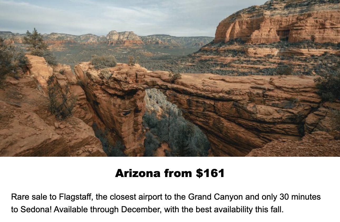 Cheap flights to Flagstaff