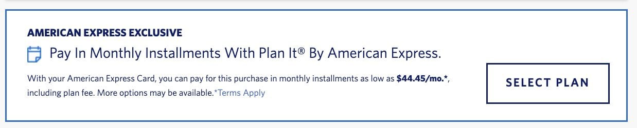 Amex Delta Plan It