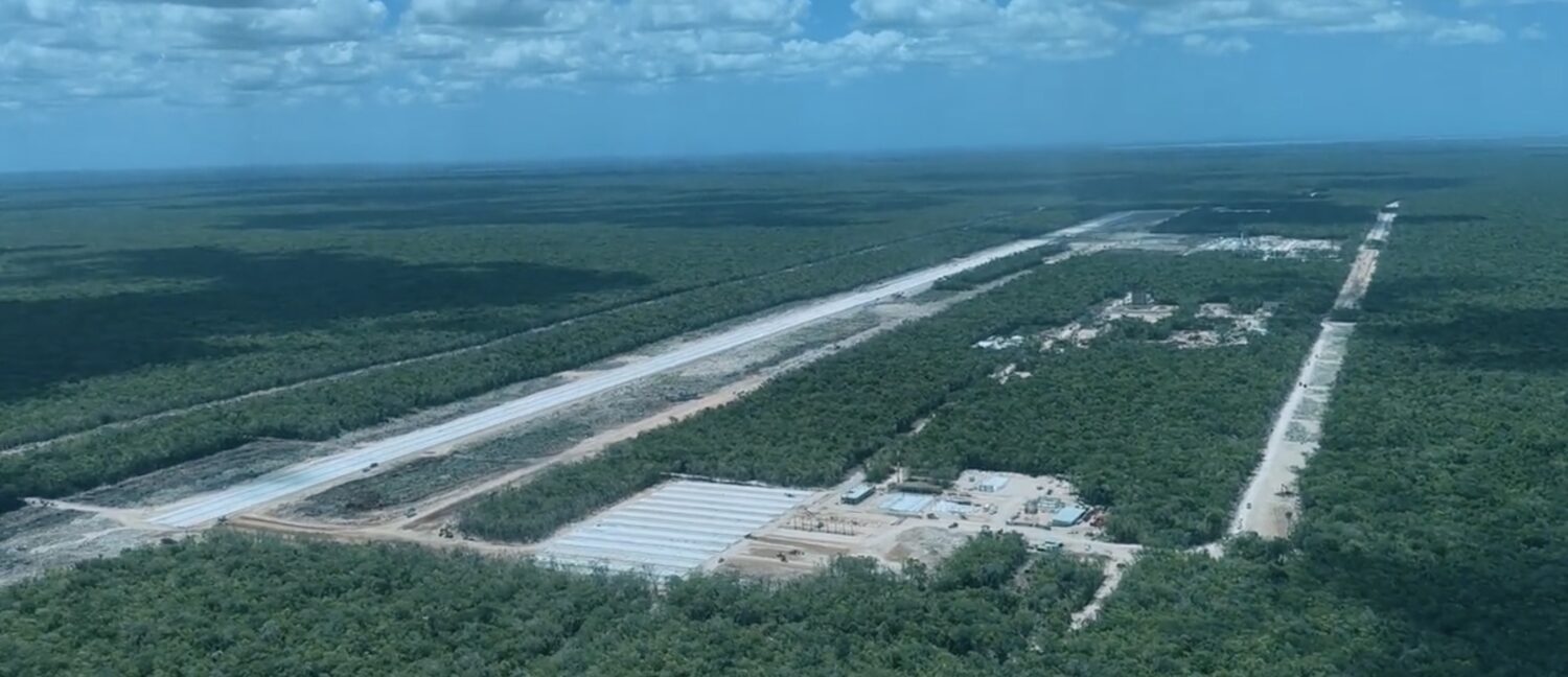 Tulum airport screenshot