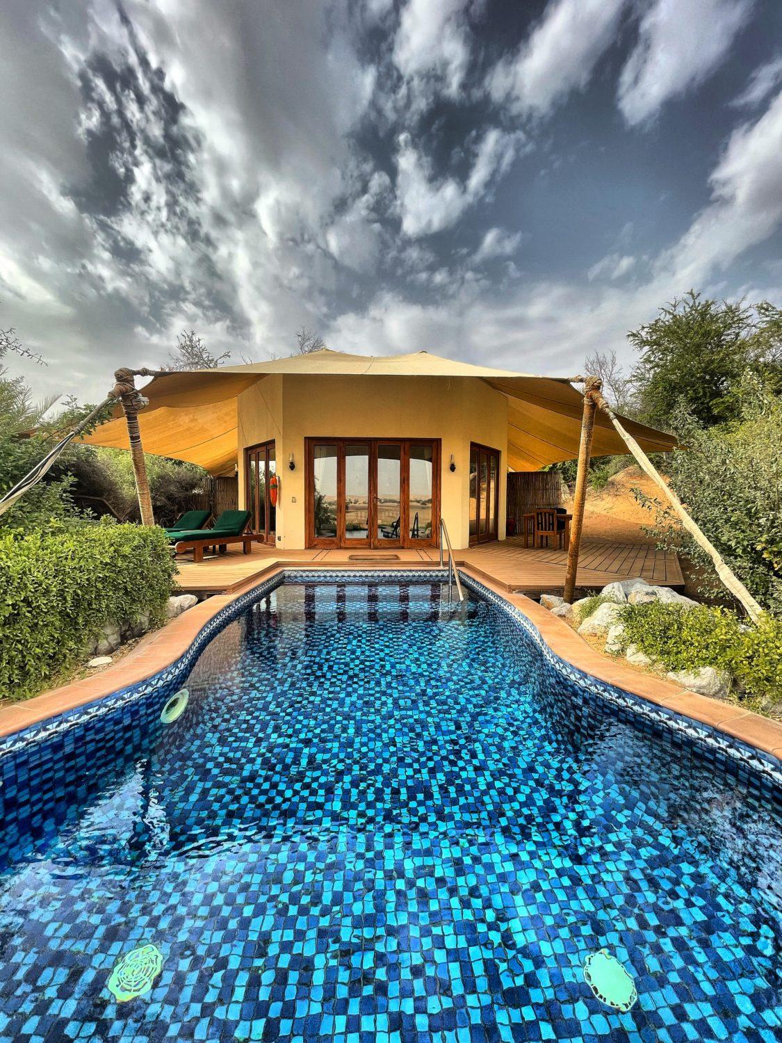 al maha villa pool