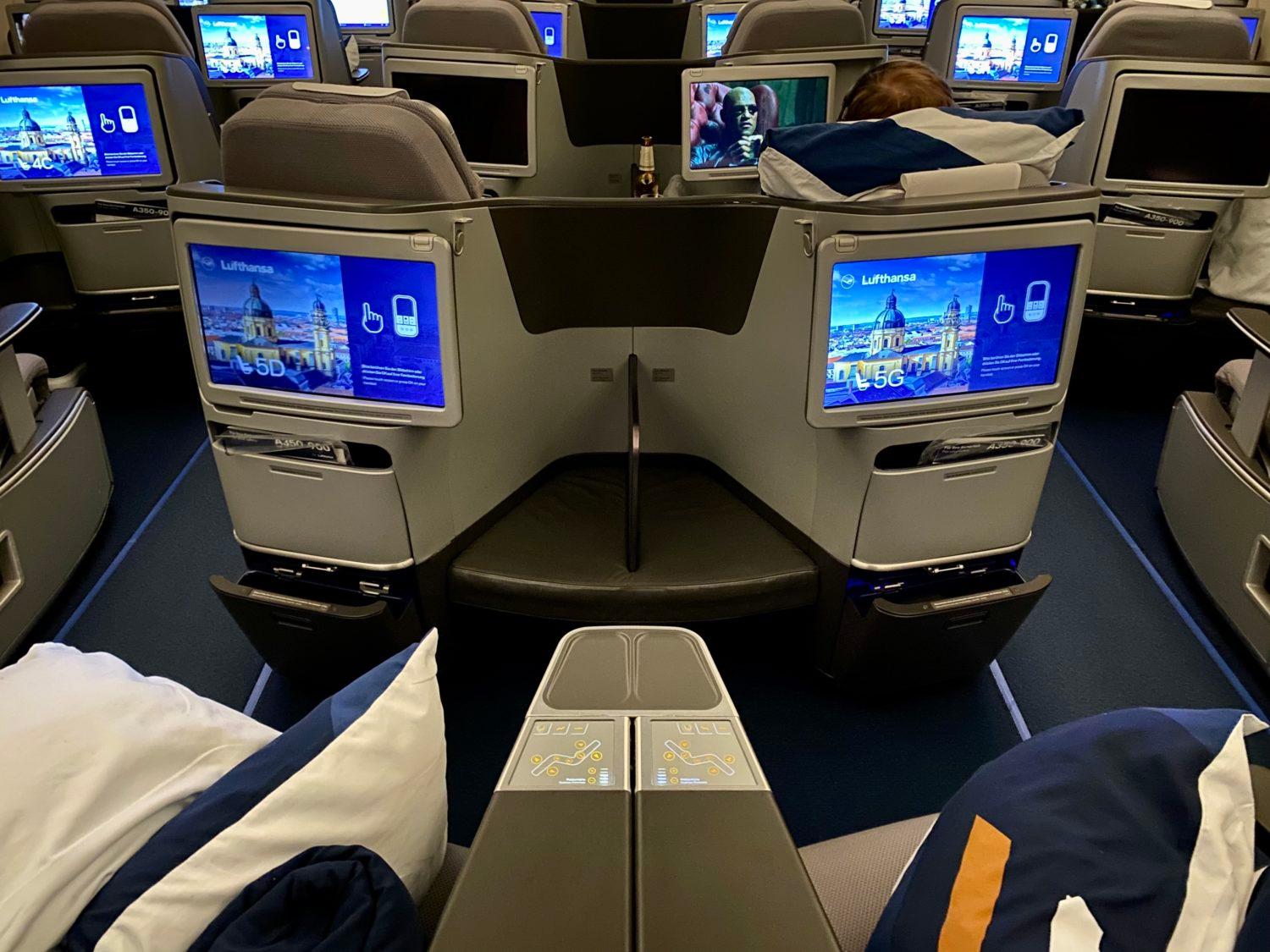 lufthansa business class seats