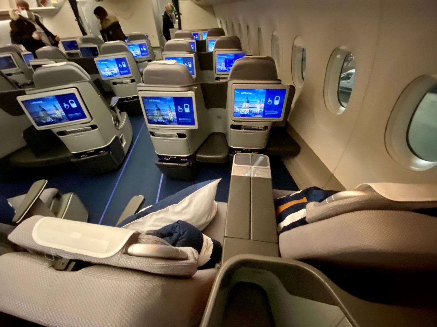 lufthansa business class seats