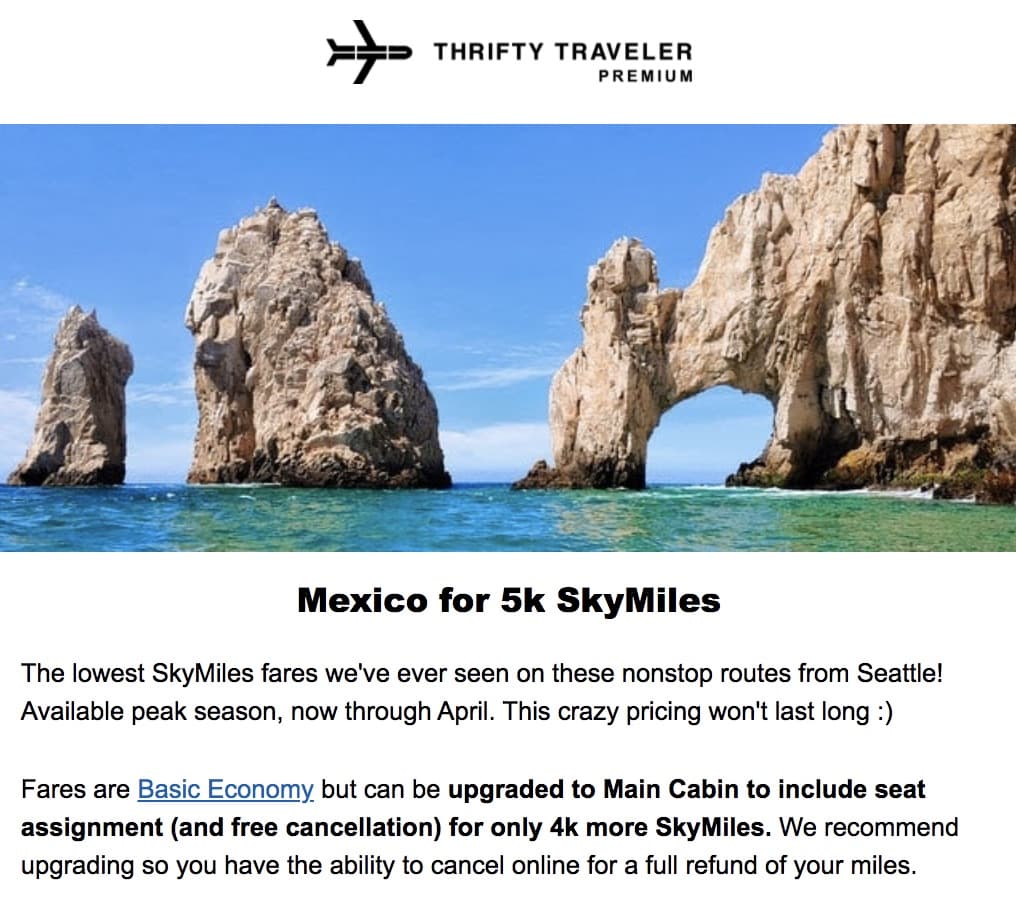 delta skymiles flash sale seattle to mexico