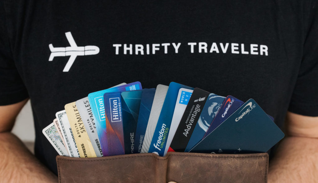 Credit Cards Thrifty Traveler Shirt scaled e1650296676607