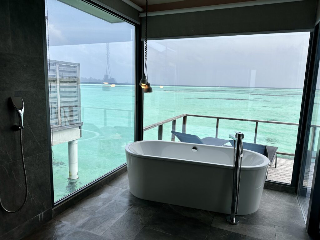 Le Meridien Maldives room view