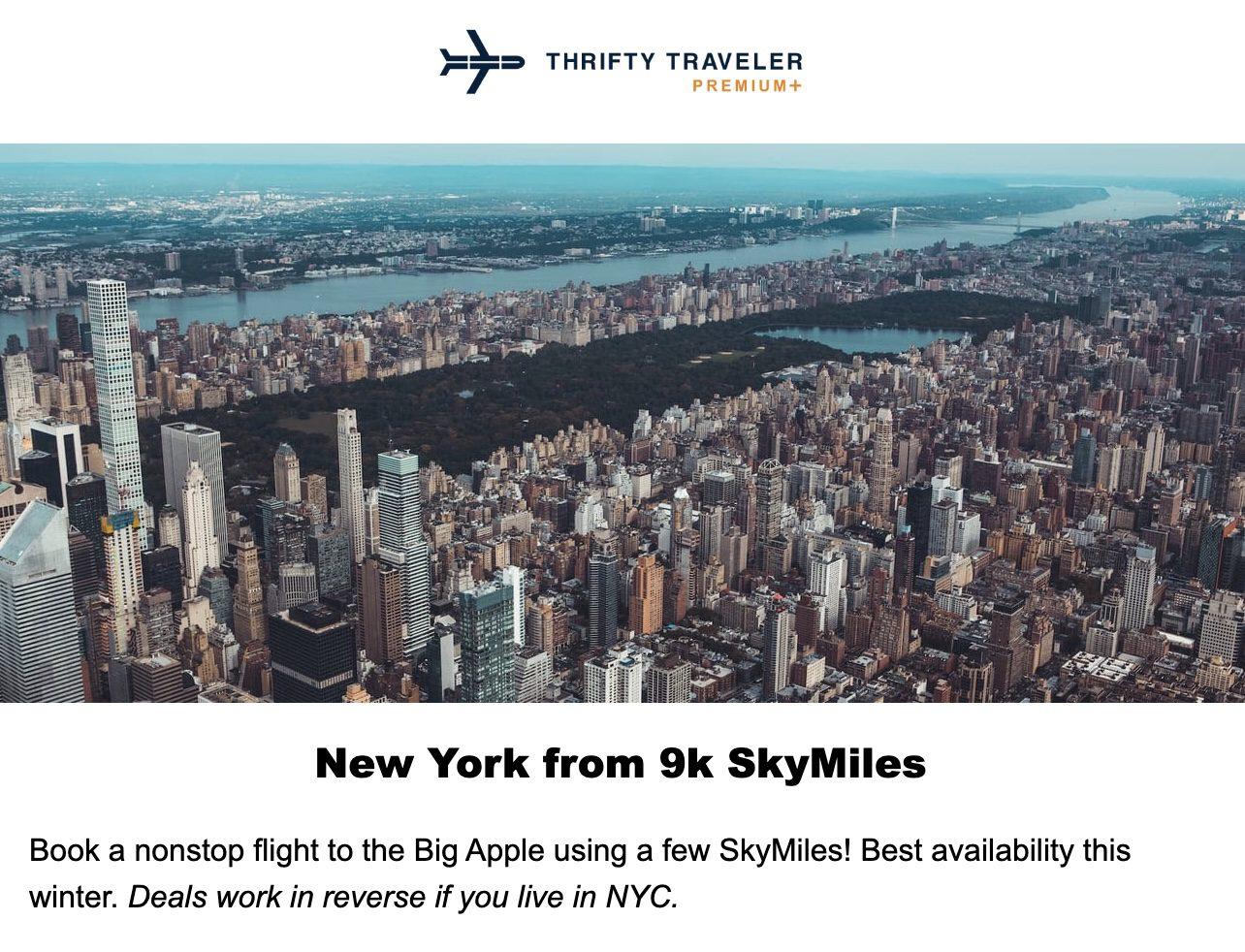 Cheap flights to New York