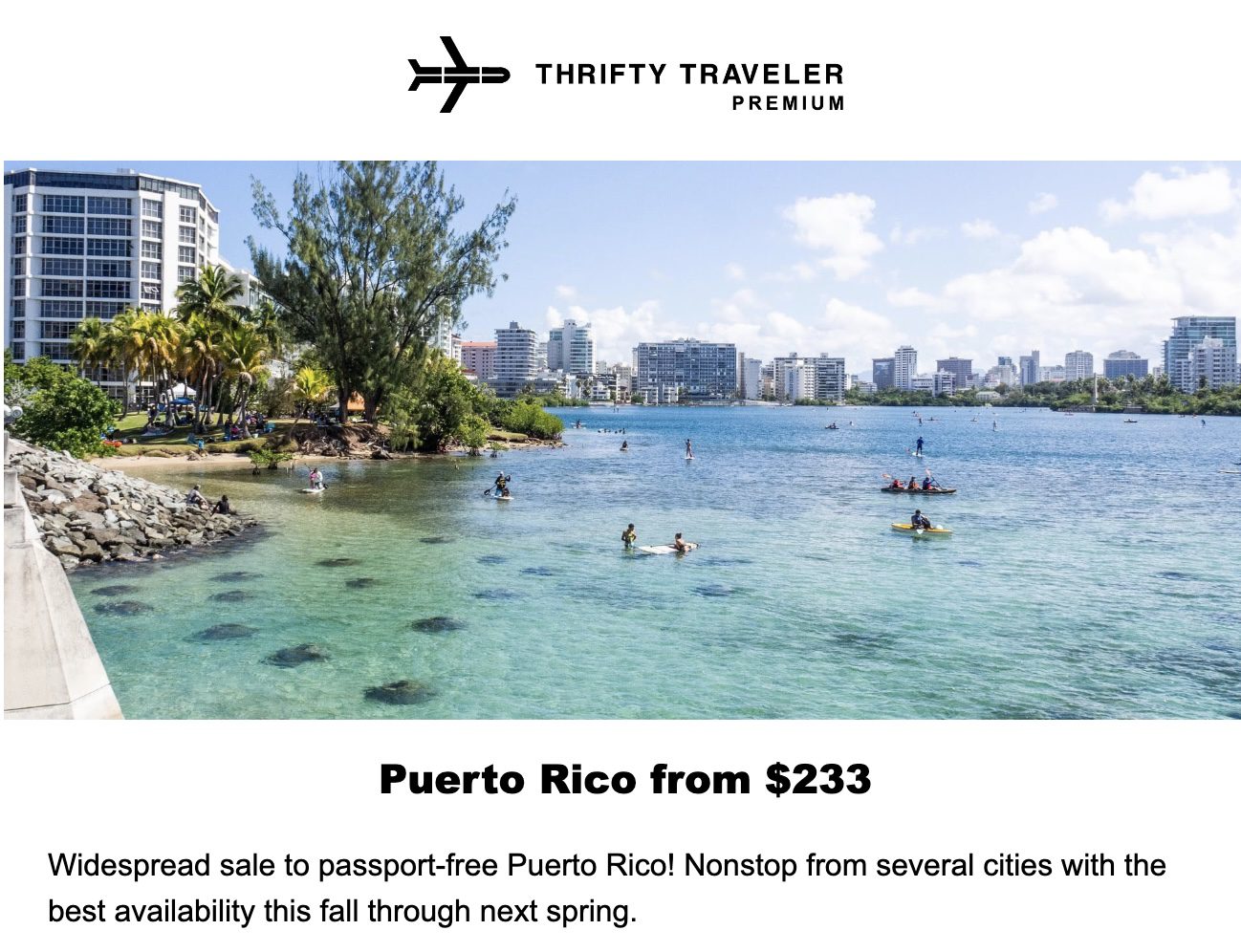 Cheap flights to Puerto Rico