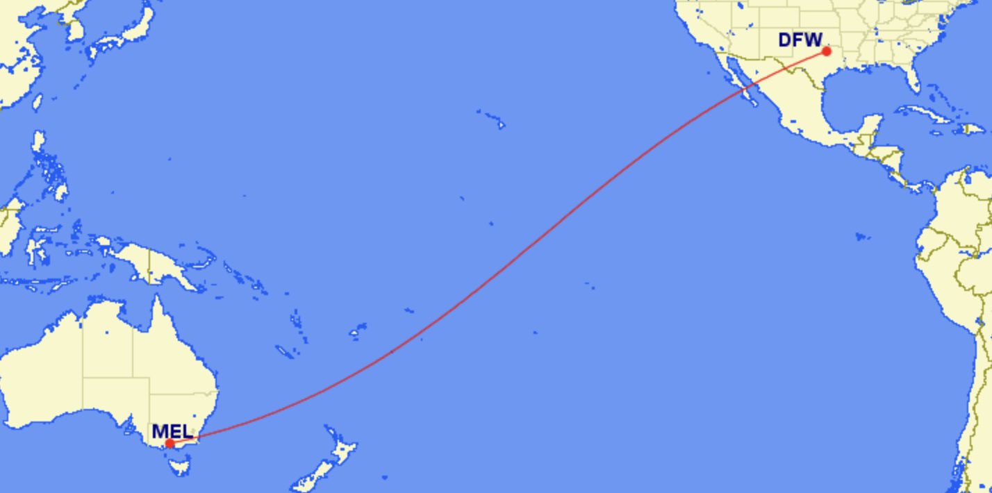 Qantas Will Connect Dallas And Melbourne With New Ultra Long Route Qantas Will Connect Dallas And Melbourne With New Ultra Long Route
