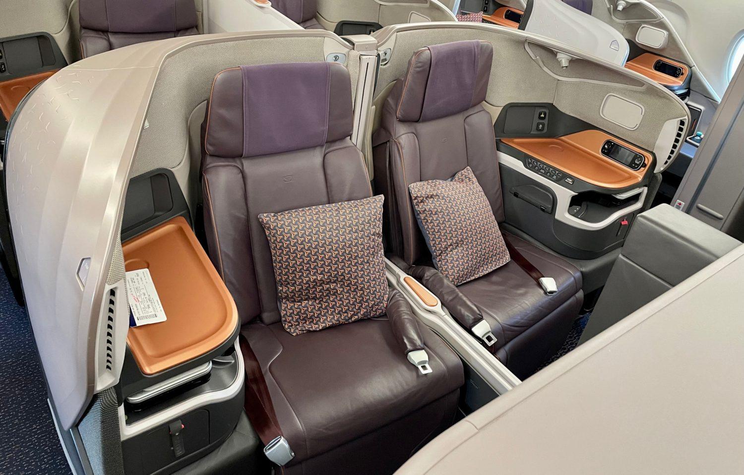 singapore airlines business class