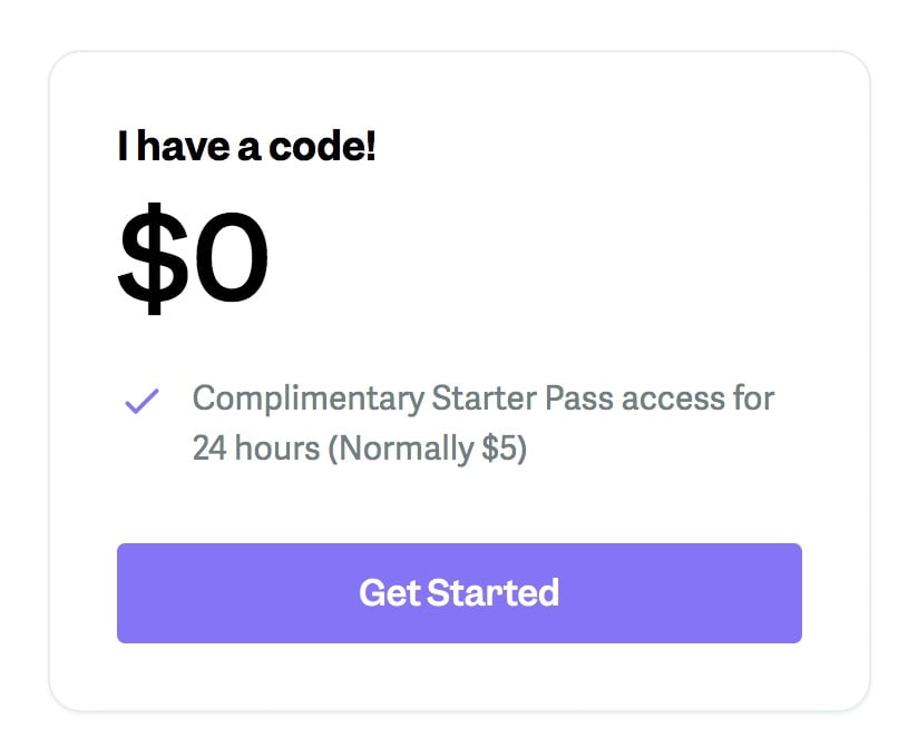 point me promo code signup