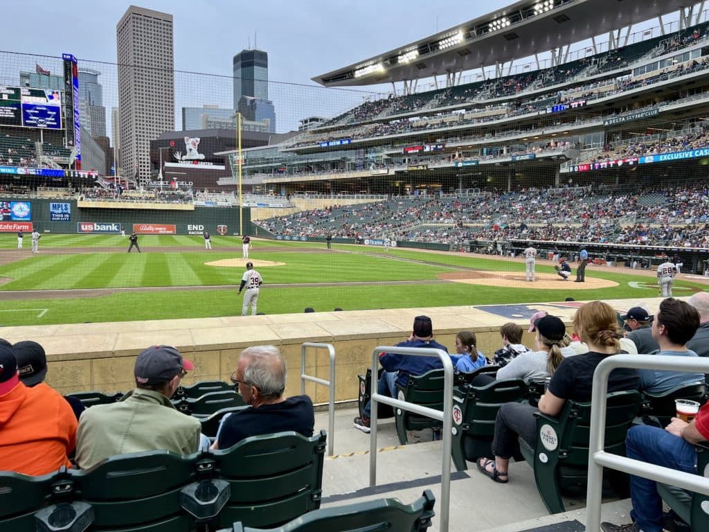 target field baseball stadium