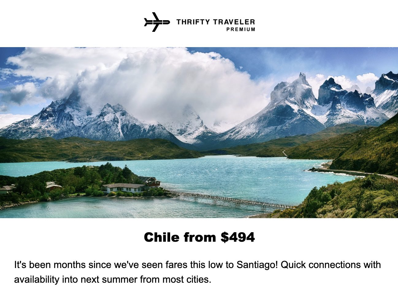 Patagonia, Machu Picchu & More Cheap Flights to South America Are Here