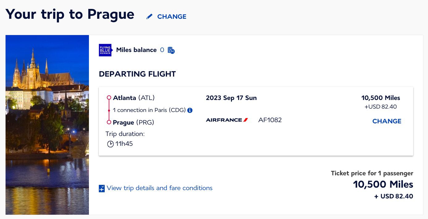 atl to prague