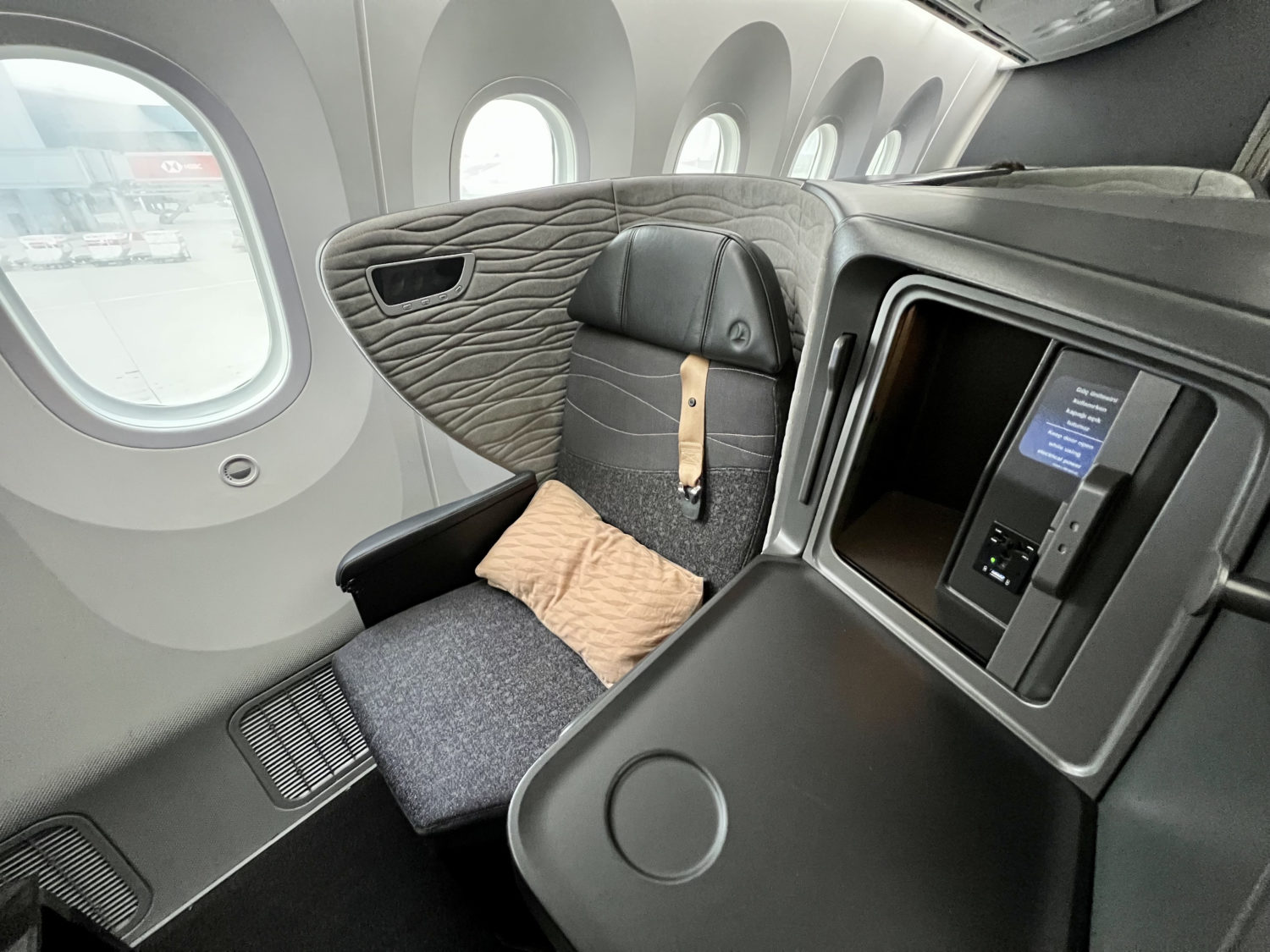 turkish airlines business class seat