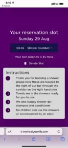 virgin atlantic clubhouse london shower reservation