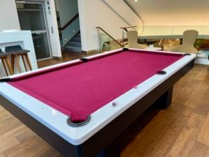 virgin atlantic clubhouse london pool table