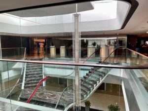 Virgin Atlantic Clubhouse London Marble Stairs