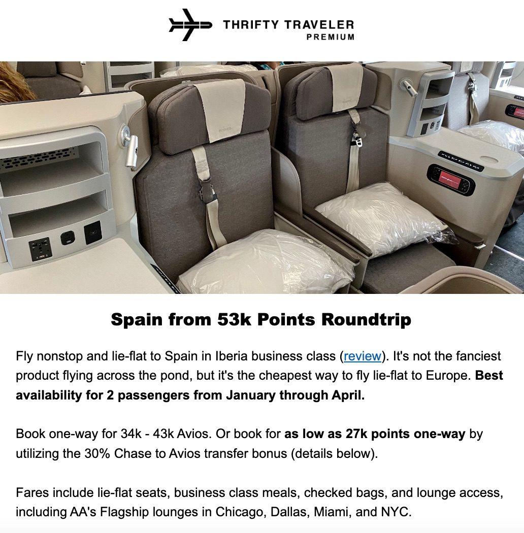 iberia premium deal