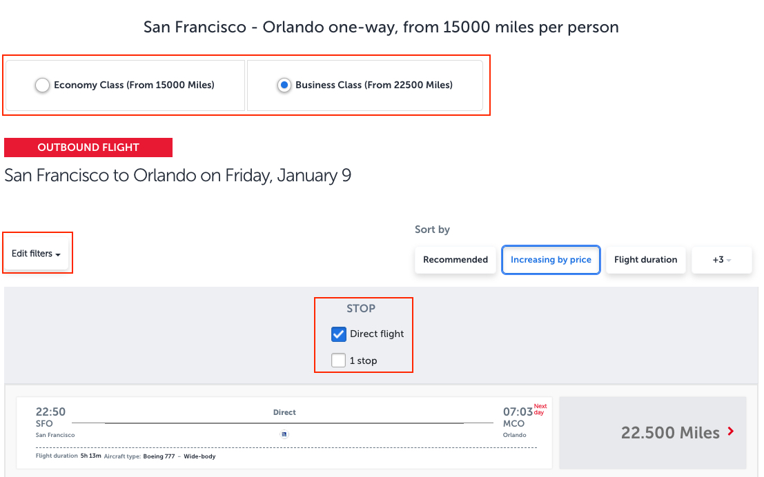 Turkish Airlines Miles & Smiles: The Best Way to Fly to Türkiye 23 San Francisco to Orlando for 22,500 Turkish miles in business class