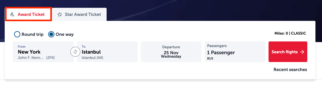 Turkish Airlines Miles & Smiles: The Best Way to Fly to Türkiye 17 turkish award ticket search engine