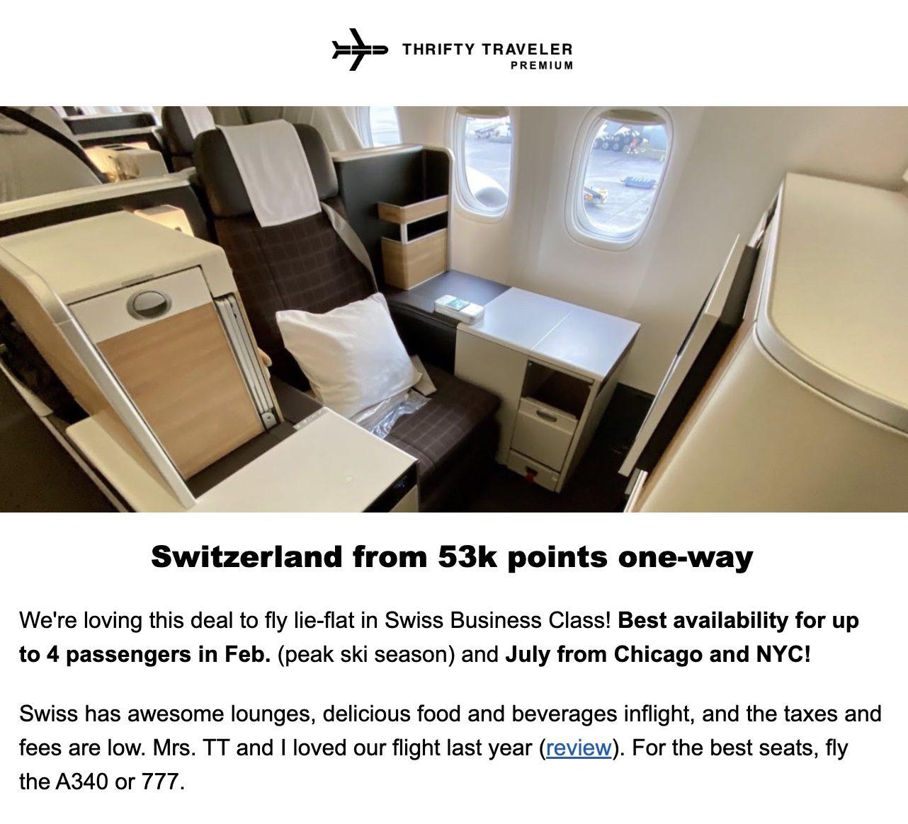 Cheap flights to Switzerland