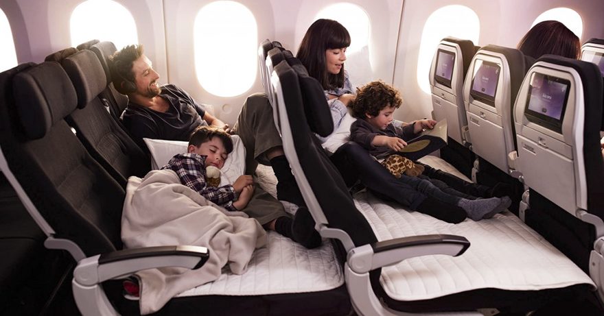 air new zealand skycouch