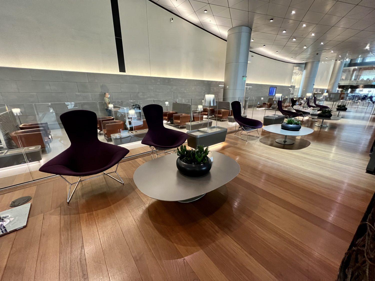 Review: Qatar Airways Al Mourjan Business Class Lounge – South, Doha Airport  - Executive Traveller