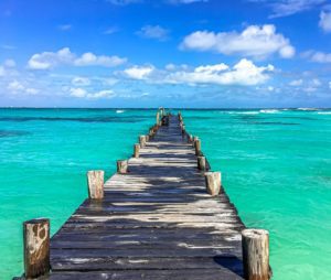 Cancun Mexico pier