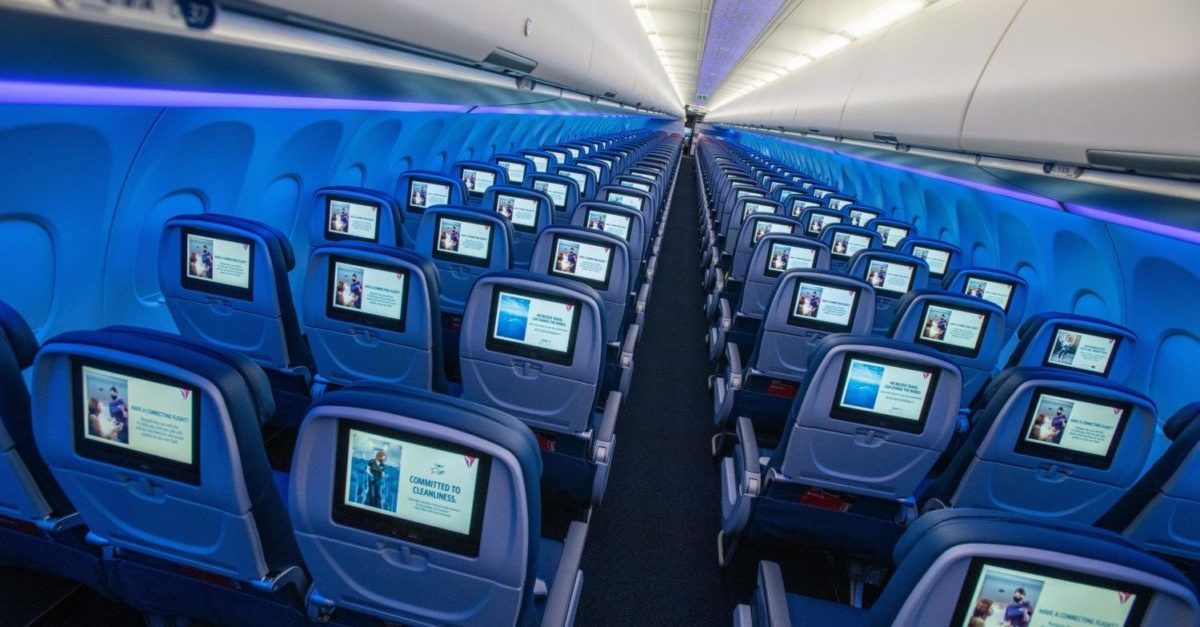 delta plane interior