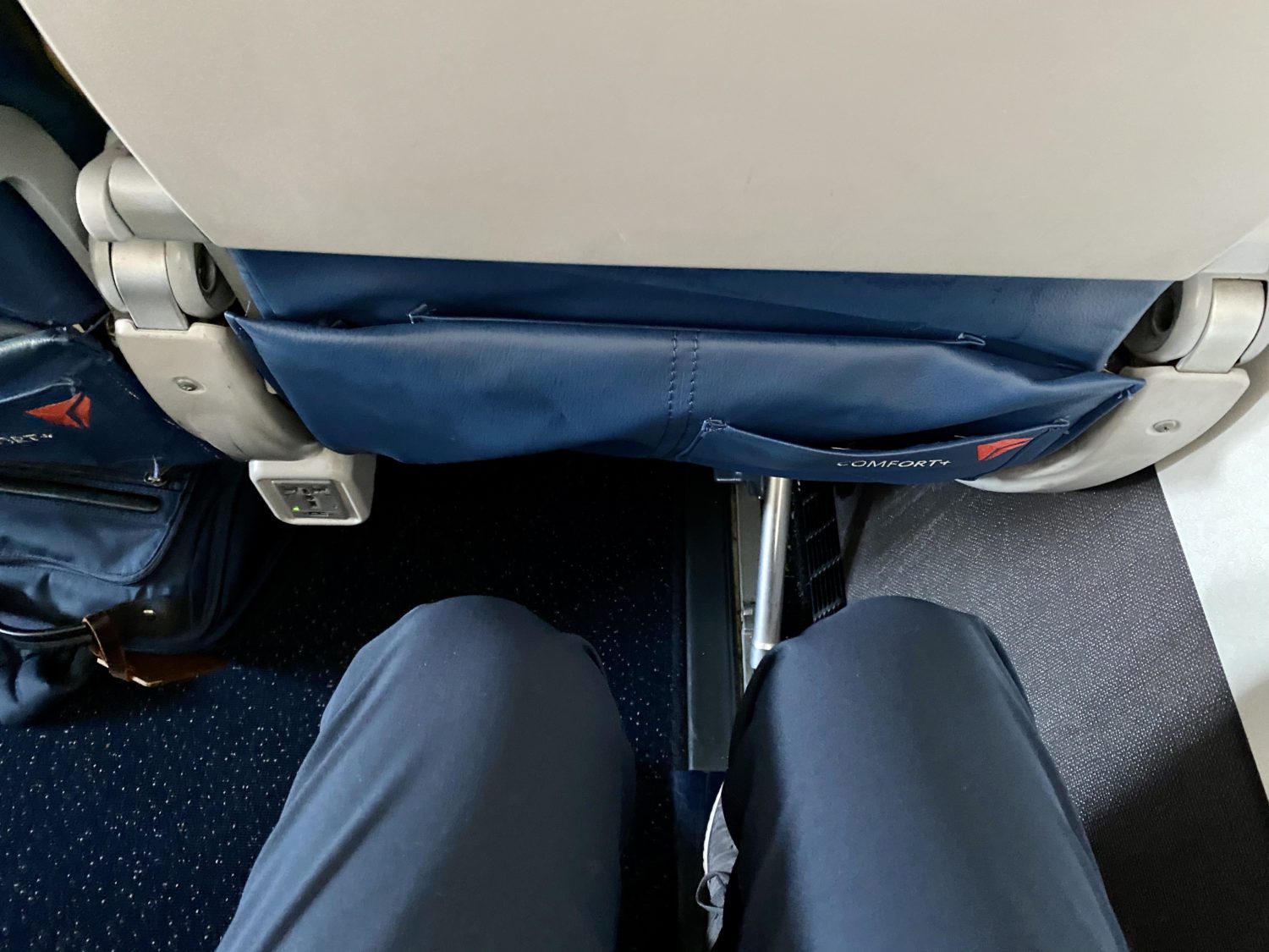 Comfort Plus legroom  Review: What is Delta Comfort Plus – And Is It Worth It? – Thrifty Traveler &#8211; Thrifty Traveler IMG 3844 scaled